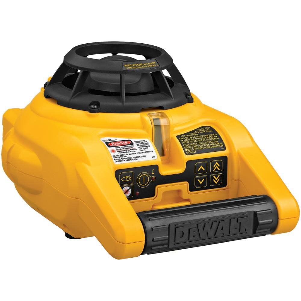 DEWALT Rotary Laser Level Kit, Indoor/Outdoor Survey Laser Transit (DW074KD)