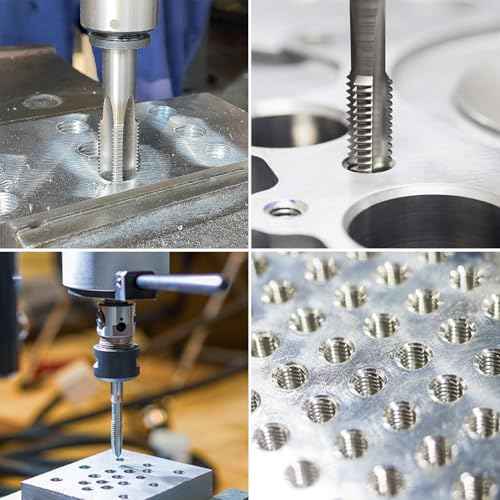 M10 x 1.25 Metric Thread Tap and Die Set, M10 x 1.25mm High-speed Steel Machine Tap Die Set Right Hand