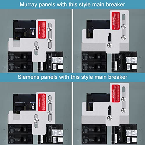 Generator Interlock Kit for Siemens Murray 150/200 Amp Electrical Panels