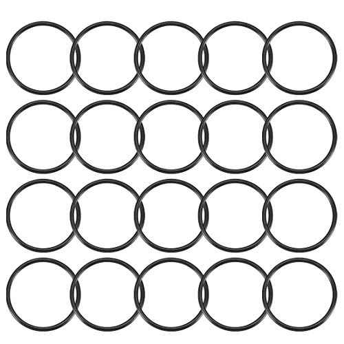 uxcell Nitrile Rubber O-Rings, 29mm OD 25mm ID 2mm Width, Metric Sealing Gasket, Pack of 20
