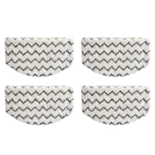 LBLVBNEWD 4-Pack 1940 Replacement Steam Mop Pads for Bissell PowerFresh (Model 1940/1940A/1940T/1940Q) – Microfiber, Reusable