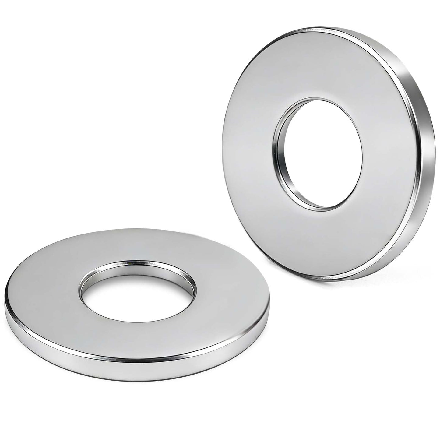 Etauwe 20-Piece M10 304 Stainless Steel Flat Washers, Screws Washers and Repair Washers for Industrial, Automotive and Home Use