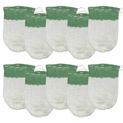 10pcs Propane Lantern Mantles String Tie Lantern Mantles for Outdoor Camping Lantern Natural Fueled Lanterns