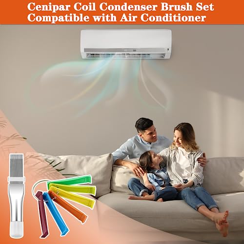 Cenipar 2PCS Air Conditioner Fin Comb Set with FCR6 & Stainless Radiator Fin Combs