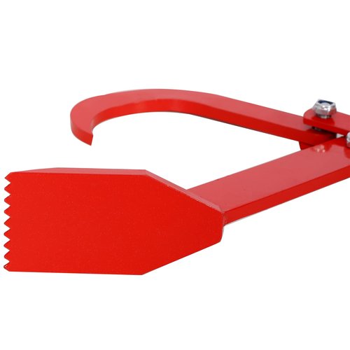 neolun Tree Felling Lever 31.5 Inch with Ergonomic Bent Handle and Non-Slip Grip, Heavy-Duty Steel Construction