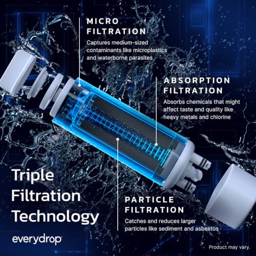 EveryDrop Whirlpool Ice & Water Refrigerator Filter A - Blue, EDRARXD1
