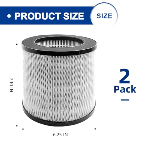 ADDFRESH 2-Pack Replacement Filter for Bissell MYair 2780A/2780B/2780P/27809, Compare to 2801