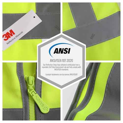 JKSafety Kids Safety Vest Kids Construction Vest with 3M Reflective Tapes High Visibility Meet ANSI Standard (BK300)