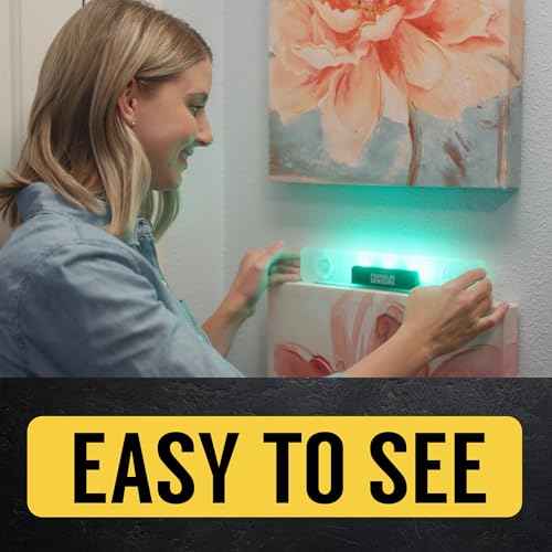 Franklin Sensors Light Level/Digital, Electronic, 12-inch Magnetic Torpedo Level, Vertical and Horizontal Leveler Tool with 2 Bubble Vials, Made in the USA