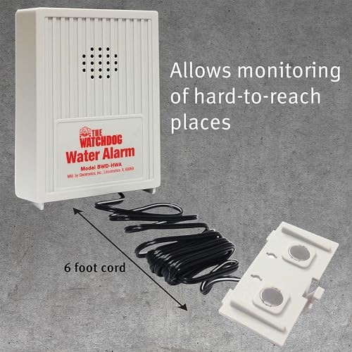 Basement Watchdog 110 dB Water Alarm with Detachable Sensor - Pack of 1