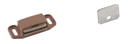 Amerock | Magnetic Cabinet Catch | Tan | 2 inch (51 mm) Length | 1 Pack | Door Catch | Cabinet Door Latch | Magnetic Door Latch