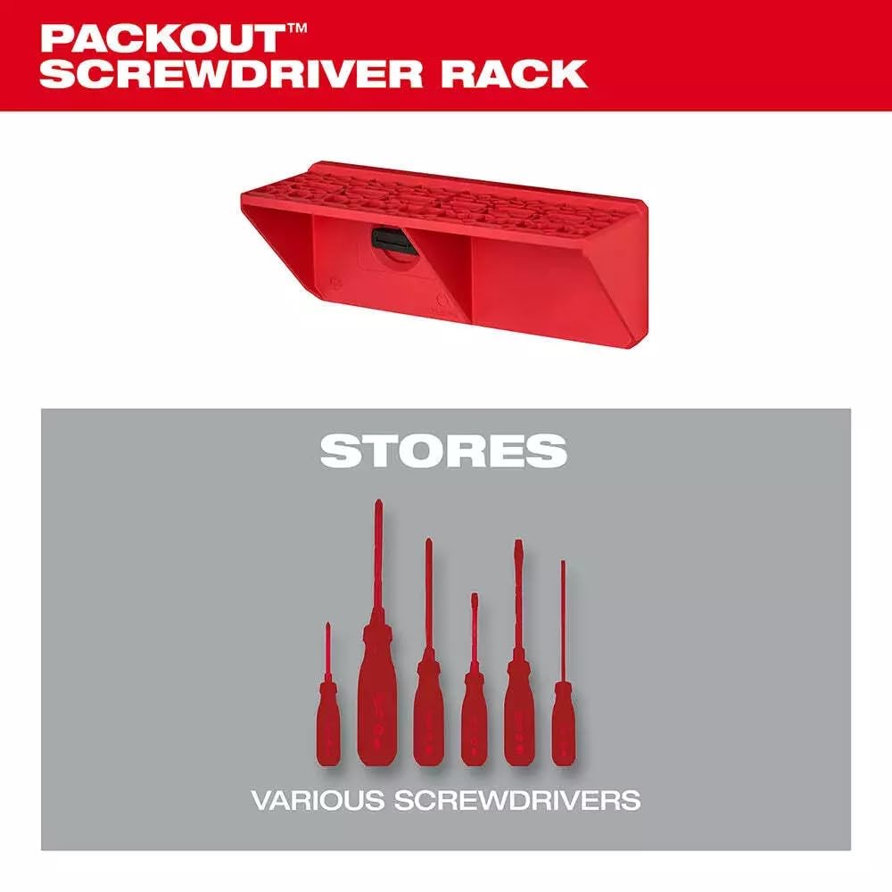 48-22-8341 PACKOUT Reinforced Screwdriver Rack