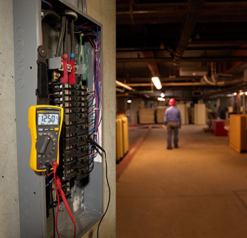 Fluke Multimeter & Clamp Meter Kit for Electricians - AC/DC Voltage & Current