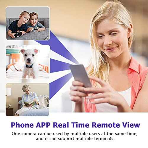 Hidden Spy Mini Camera 1080P Security Wireless WiFi Camera Home Indoor Outdoor Wireless Cam Small Home Security Camears Nanny Cam Wireles Cameras Motion Detection, Night Vision