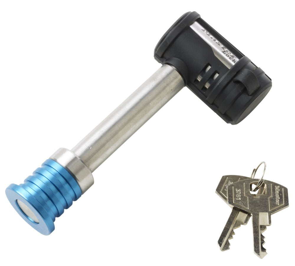 Master Lock 1480DAT Stainless Steel Receiver Lock for 5/8 in. Receiver Hole