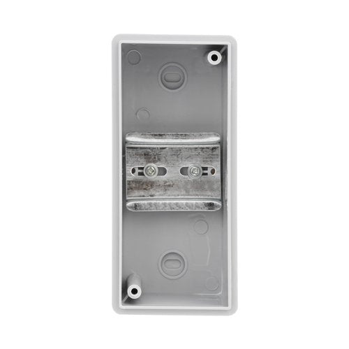 MOLLOM 2 Way Circuit Breaker MCB Distribution Protection Box with DIN Rail, IP65 Waterproof,for Indoor and Outdoor