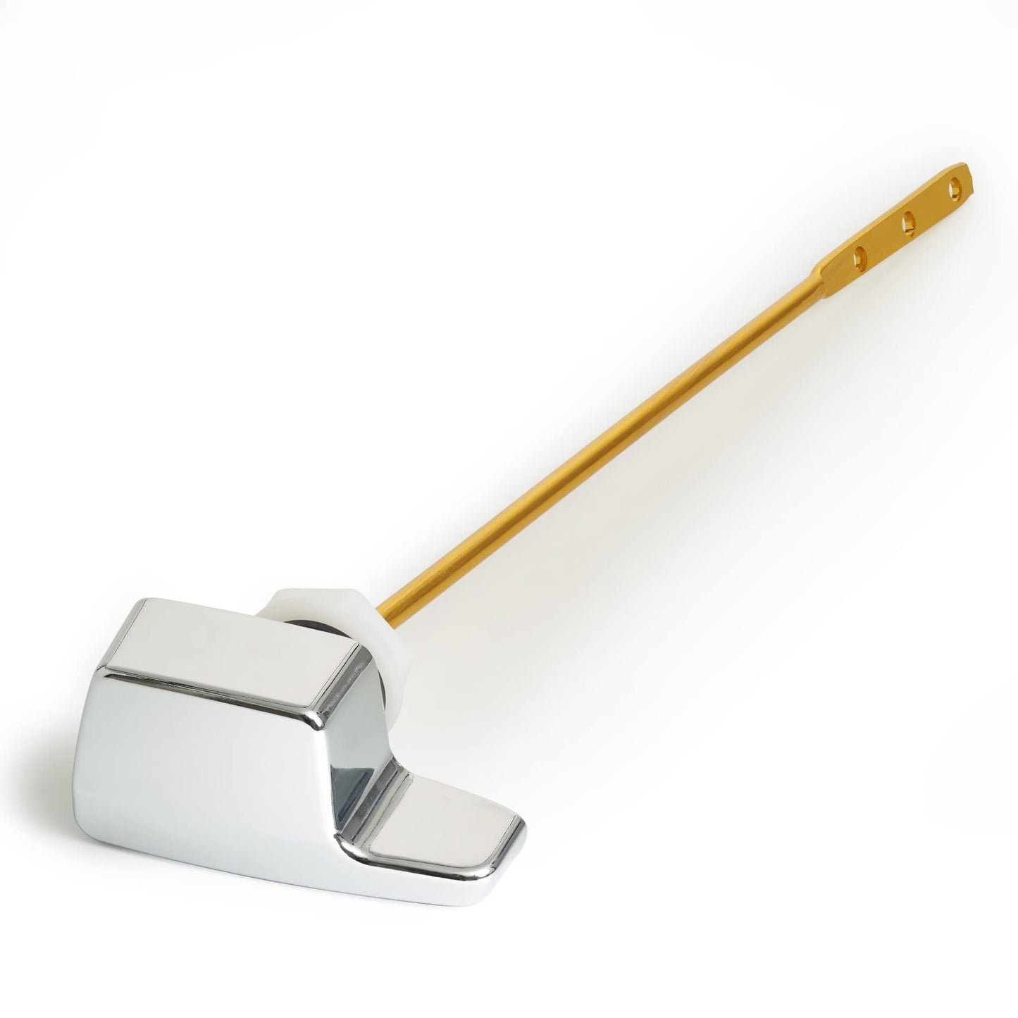 Qualihome TOTO Toilet Handle Replacement THU004-CP - Side Mount Toilet Handle Tank Flush Lever - Toilet Bowl Handles Side Mount - ELJER Toilet Handle Replacement - Chrome Polished