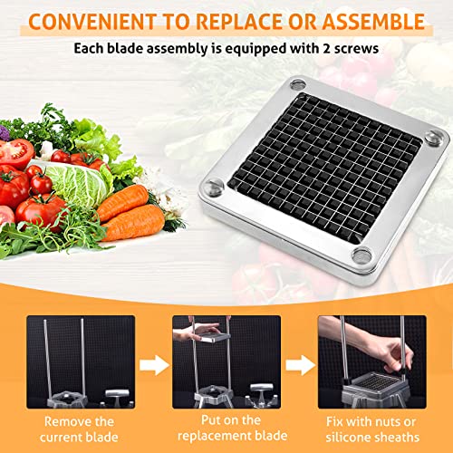 Replacement 1/4" Chopper Blade for Commercial Vegetable Dicer - WICHEMI