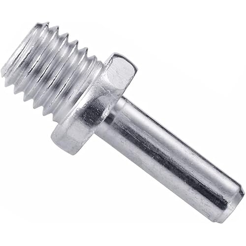 Yakamoz 2Pcs 5 Inch Hook and Loop Backing Pad Sanding Holder Polishing Backer Plate with M14 Thread to 8mm Adapter for Orbital Sander Buffer Polisher