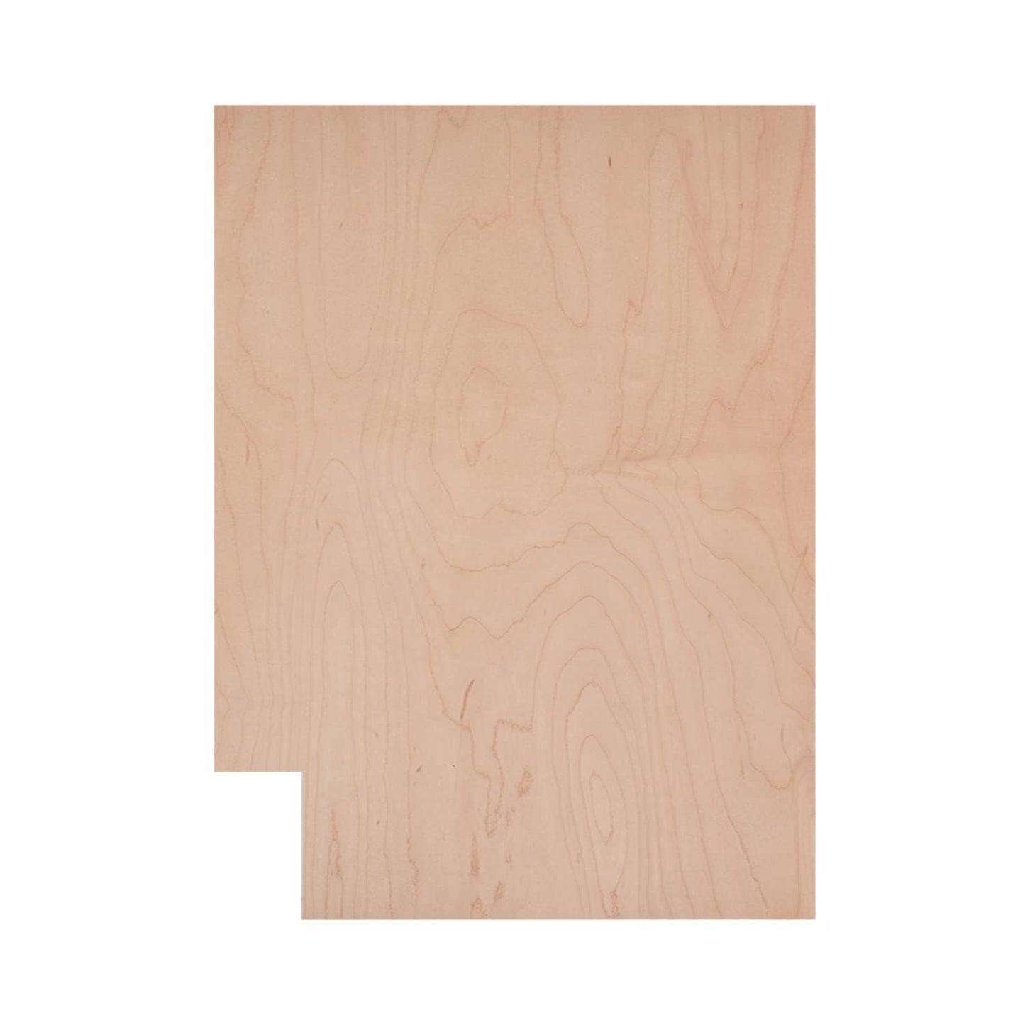 Quicklock RTA (Ready-to-Assemble) | Base Kitchen Cabinets - Shaker Style | Made in America | Soft Close Hardware (Raw Maple, .25"X23.25"X34.5" Right End Panel)
