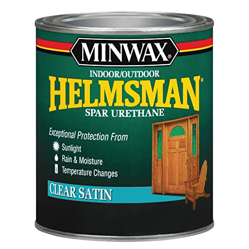 Minwax Helmsman Spar Urethane Quart Satin Indoor/Outdoor Wood Finish