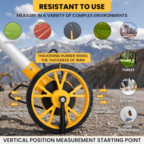 Measuring Wheel with Backlit Display, 0.03