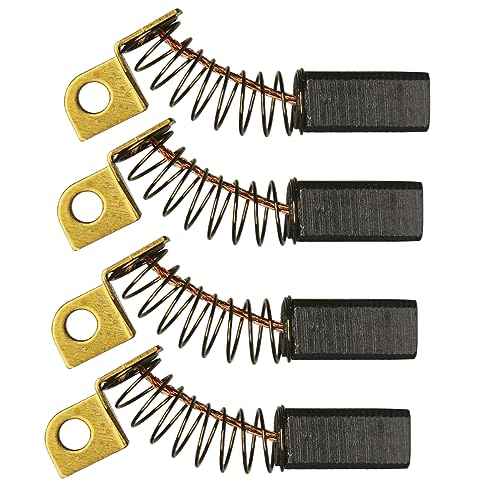 4pack 879058 (N119739) Motor Carbon Brush Compatible with Porter Cable 7800 Drywall Sander