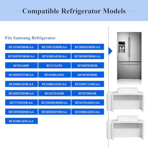 Refrigerator Mullion Door Flipper Repair Topper for Samsung – 1 Pc WFCYX