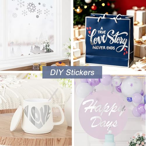 WESTICK Mirror Stickers for Walls Self Adhesive Wallpaper Sticker