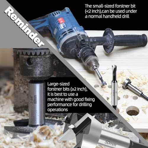 1-1/16 Inch Forstner Bit for Woodworking,1-1/16" Forstner Drill Bit for Wood,Wood Drill Bit Woodworking Hinge Cutter Tool for Woods Plywood Plastic