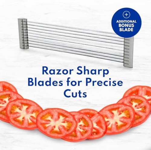 New Star Foodservice 39887 Replacement 1/4-Inch Tomato Slicer Blade, Silver
