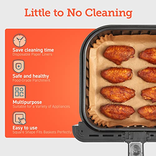 Cosori Air Fryer Liners 100PCS 7.9