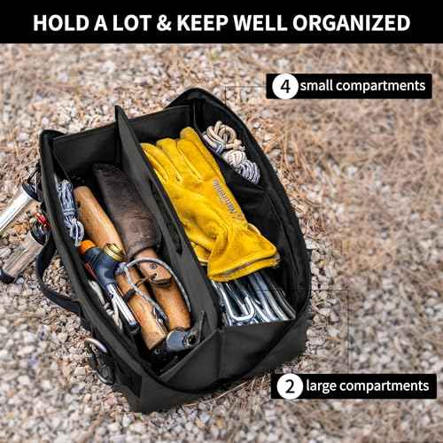 Naturehike Folding Tool Bag, Multifunctional Tool Storage Bag, Zippered Duffel Bag, Water Repellent Tool Origanizer
