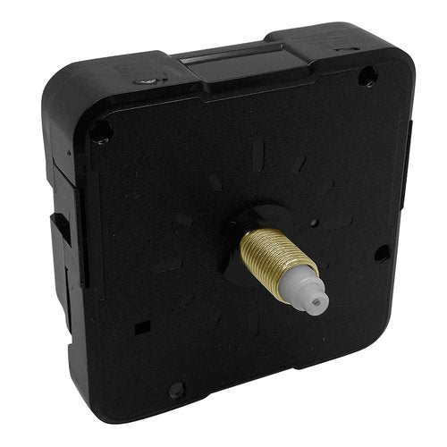 New Quartz Ticking Clock Movement Mechanism Motor Repair Kit Battery Powered ROHS Suitable Baitu 6168 Replacement (Medium - Gold Thread 11mm - Total Length 18mm, Without Hanger)