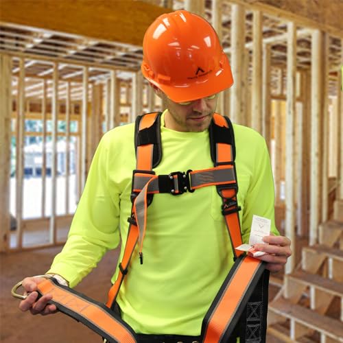 Malta Dynamics Harness X-Pad, Padded Back Support for Safety Harnesses and Fall Protection