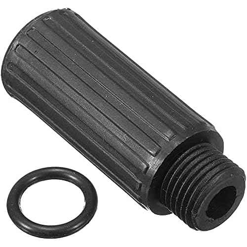 3pcs Oil Cap Plug Air Compressor Craftsman Parts For E100087 Oil fill Cap Craftsman Powermate/Coleman Husky Oil Replacement Parts Black Thread M15 1.50mm Accessories craftsman air compressor oil