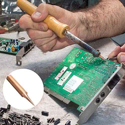 12pcs 900M-T Series Soldering Iron Tips, Bestgle Pure Copper Soldering Tips Replacement for Precision Welding ? Compatible with Hakko, TENMA, ATTEN, Quick, Aoyue, Yihua Solder Station