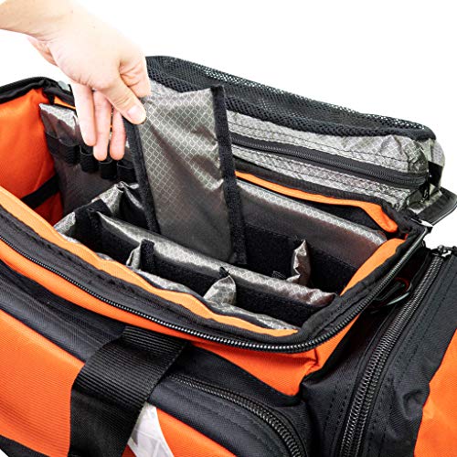 Medical Trauma Bag for EMT Paramedic First Responder Emergency Supplies Orange