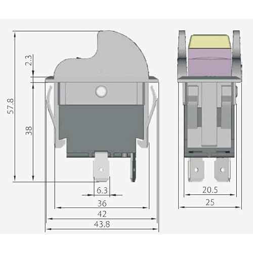 SW7A Table Saw On-Off Toggle Switch Replacemen for Delta 489105-00 1343759 400060680002 Drill Press 34-670 Ryobi 46023 Craftsman OR90037 Workbench Switch Replacement Part
