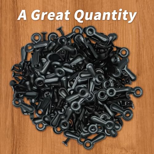 120 Pcs Picture Frame Backing Clips with Screws Repair Kit for Photo and Artwork Frames