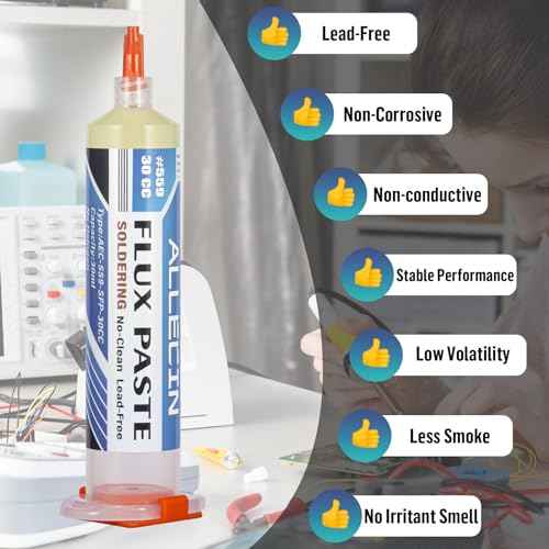 No Clean Soldering Flux 559 30CC 30mL Solder Fluxes Paste for Electronics (Pack of 1Pcs)