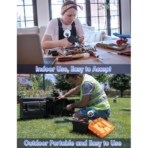 Soldering Iron Kit Electric Solder Guns Set 80W Precision Electronics Tools for Jewelry Making, Stained Glass, PCB Wire Repair, Adjustable 500-896¡ÆF, One-Handheld Automatic Send Tin Feed