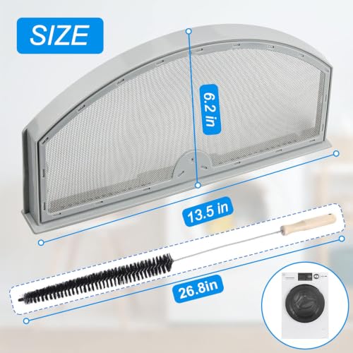 GTD65EBSJ3WS GTD33EASK0WW GTD42EASJ2WW Dryer Lint Trap Replacement Filter