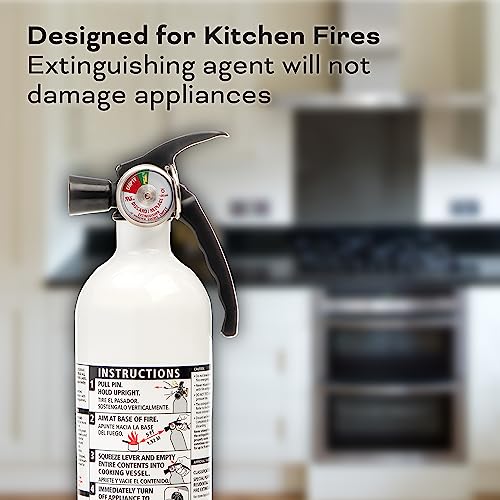 Kidde Kitchen & Home Fire Extinguisher Set - 711A, 2-Pack, Includes Kitchen Extinguisher - Home & Garden