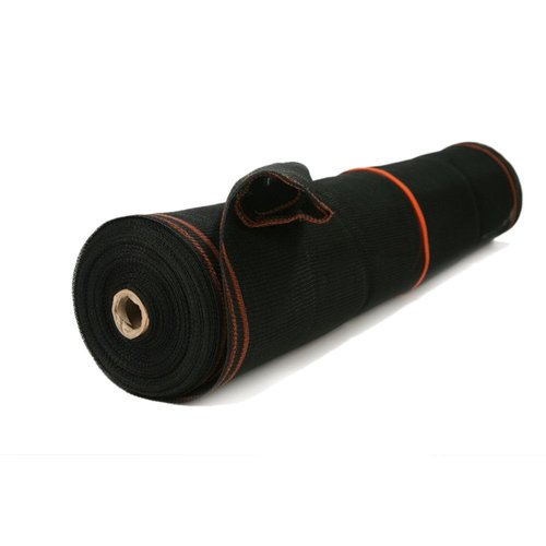 Safety Debris Construction Heavy Duty Netting (4' x 150', 1/16" Mesh, Black) - Fire Retardant, UV Treated for Scaffolding, Dust Control, Construction Barrier Fencing, Wind Block, and Site Protection