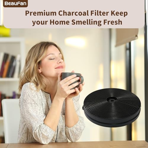 Beaufan CFK1-TM Charcoal Filter Set for Cosmo UMC30/UC30/UMC36/UC36 and Tieasy JOEAONZ FIREGAS