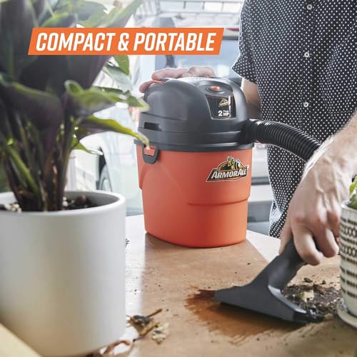 Armor All® AA155 1.5-Gallon Portable Wet/Dry Vacuum with Accessories