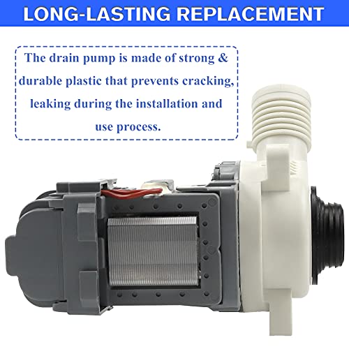 Washer Drain Pump W10276397 for Whirlpool Kenmore Maytag AP6018417 LP397 120V 85W