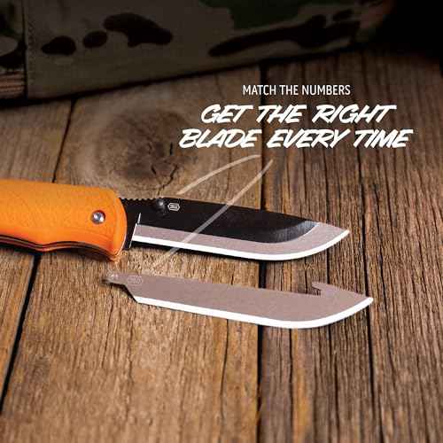 OUTDOOR EDGE 3.5" RazorSafe Replacement Knife Blades, 6 Pieces