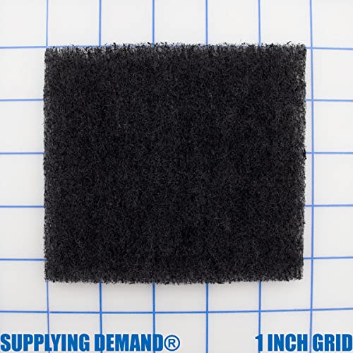 Supplying Demand 4151750 Charcoal Trash Compactor Filter 4.25 x 4.75 x 0.5 in